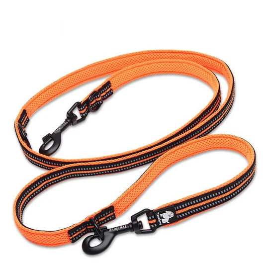 7-in-1 Multifunktionsleine in Orange