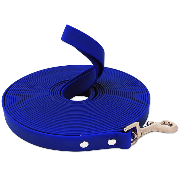 PVC-Leine für kleine und grosse Hunde blau