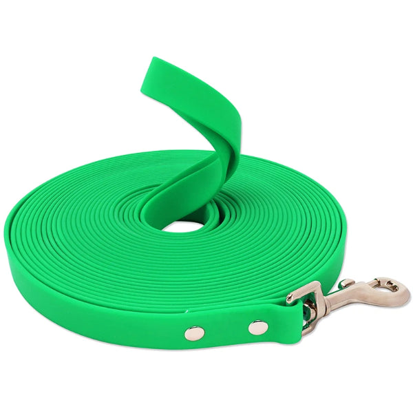 PVC-Leine für kleine und grosse Hunde neon grun