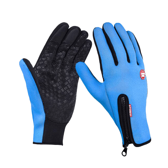 Thermo Handschuhe Hell Blau ( neon )